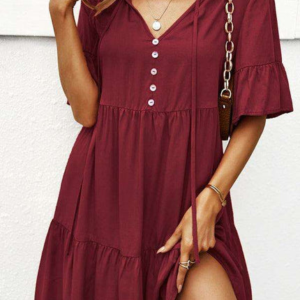 Elegant Viscose Dress for Women - Perfect for Spring and Summer - Très Elite