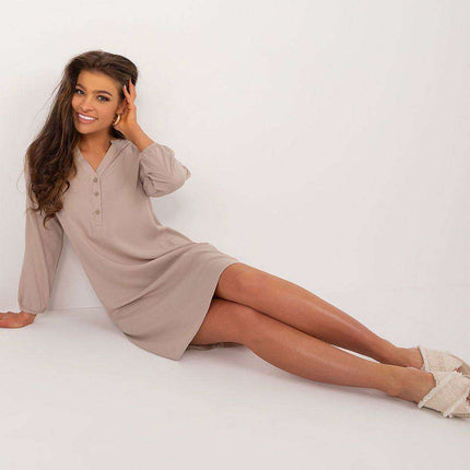 Elegant Viscose Heart Neckline Dress for Effortless Summer Style - Très Elite