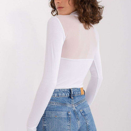 Elegant Viscose Long Sleeve Turtleneck Blouse - Très Elite