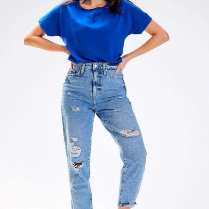 Elegant Viscose Summer Blouse for Effortless Chic - Très Elite