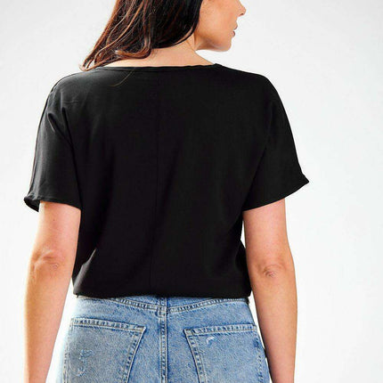 Elegant Viscose Summer Blouse for Effortless Chic - Très Elite
