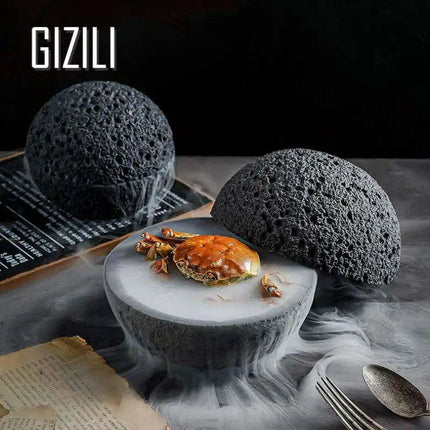 Elegant Volcano Stone-Inspired Melamine Bowl Set for Exceptional Dining