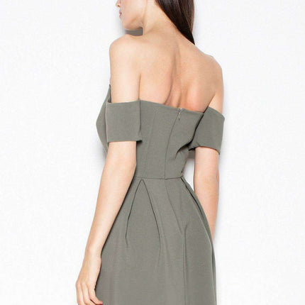 Elegant Waist-Cut Mini Dress by Venaton - Très Elite