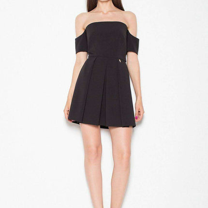 Elegant Waist-Cut Mini Dress by Venaton - Très Elite