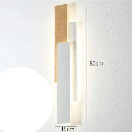 Elegant Walnut Wood Remote-Controlled Wall Sconce for Modern Home Illumination- Très Elite- Très Elite