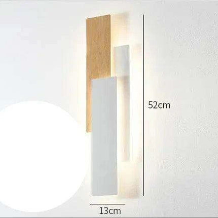 Elegant Walnut Wood Remote-Controlled Wall Sconce for Modern Home Illumination- Très Elite- Très Elite
