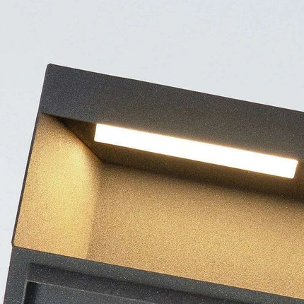 Elegant Waterproof LED Pillar Top Light for Outdoor Ambiance – Perfect for Streets, Fences, and Landscapes - Très Elite