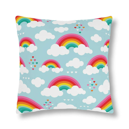 Elegant Weather-Resistant Cushion Set with Hidden Zipper Closure..