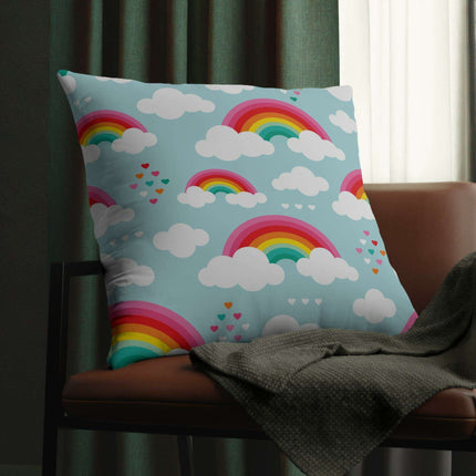 Elegant Weather-Resistant Cushion Set with Hidden Zipper Closure..