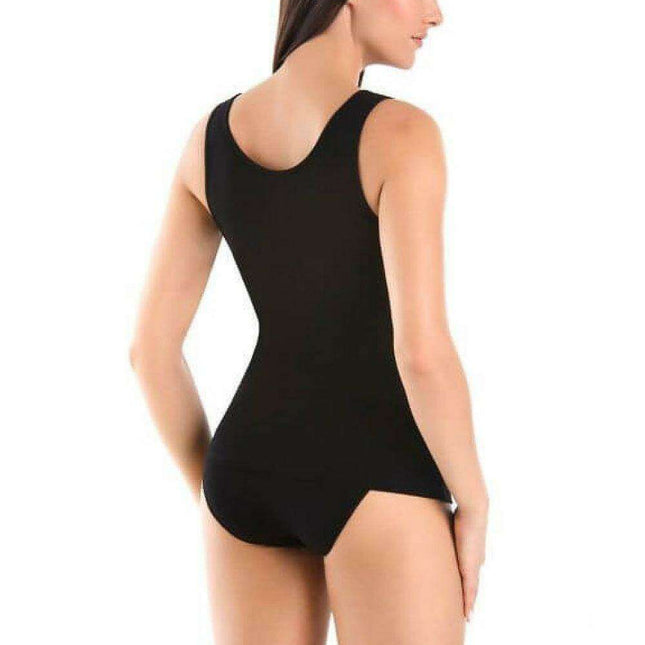 Elegant White V-Neck Cotton Teyli Top