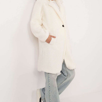 Elegant Winter Coat 203739 Lightweight Polyester Viscose - Très Elite