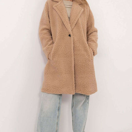 Elegant Winter Coat 203739 Lightweight Polyester Viscose - Très Elite