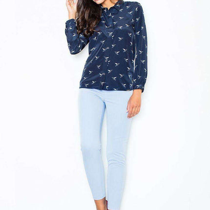 Elegant Women's Cropped Cigarette Trousers - Effortless Style