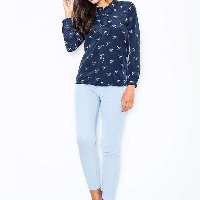 Elegant Women's Cropped Cigarette Trousers - Effortless Style