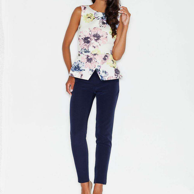 Elegant Women's Tailored Trousers - Figl's Chic Style Enhancement