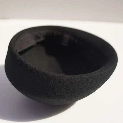 Elegant Women's Wool Felt Beret - French-Style Winter Hat for Special Occasions and Formal Gatherings - Très Elite