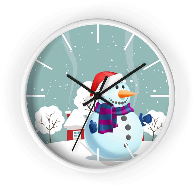 Elegant Wooden Framed Wall Clock - A Perfect Addition to Upscale Decor