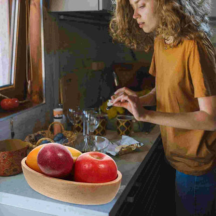 Elegant Wooden Serving Tray Set for Fruits, Desserts, and Sushi - Chic Home Decor Essential - Très Elite