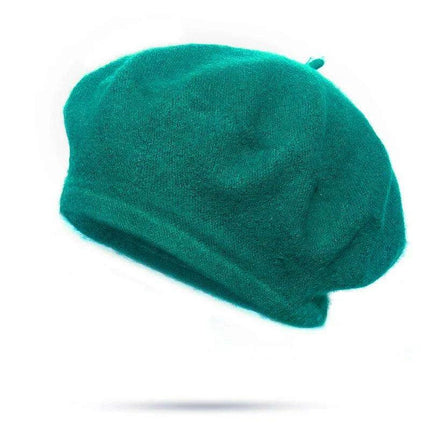 Elegant Wool Beret - Classic Winter Accessory for Women and Teens - Très Elite