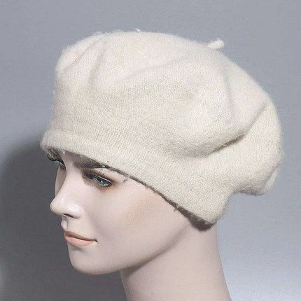 Elegant Wool Beret - Classic Winter Accessory for Women and Teens - Très Elite