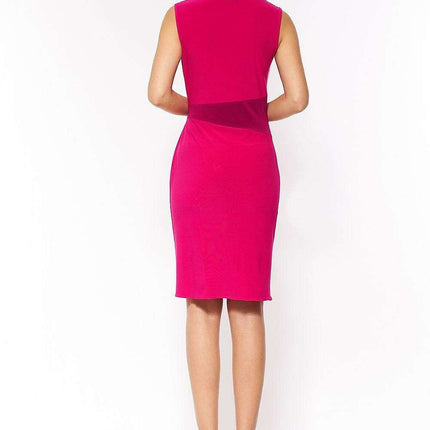 Elegant Wrap Cocktail Dress With Flattering Waist Belt - Très Elite