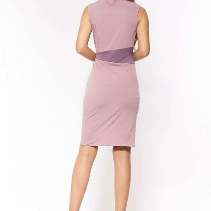 Elegant Wrap Cocktail Dress With Flattering Waist Belt - Très Elite