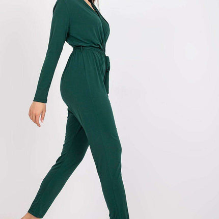 Elegant Wrap-Front Jumpsuit - Très Elite
