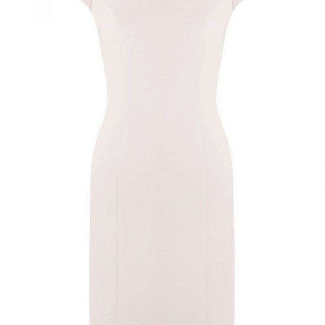 Elegant Zippered Midi Dress