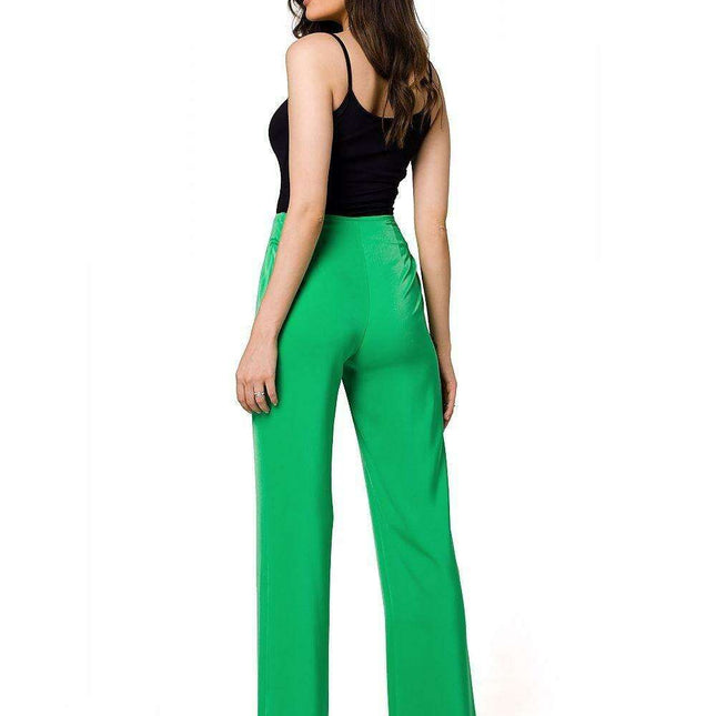 Elegant Zippered Women's Trousers for Effortless Chic
