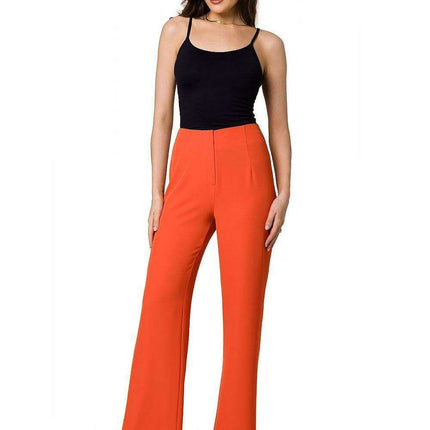 Elegant Zippered Women's Trousers for Effortless Chic - Très Elite