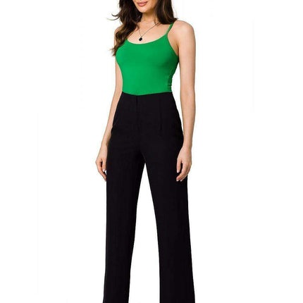 Elegant Zippered Women's Trousers for Effortless Chic - Très Elite