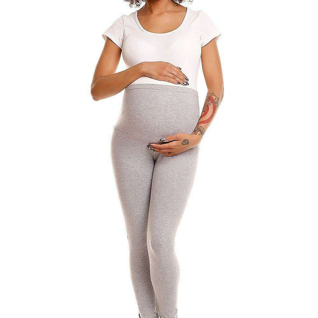 Elegantly Comfortable Maternity Leggings - Fashionable Knitwear for Expecting Moms