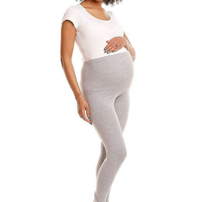 Elegantly Comfortable Maternity Leggings - Fashionable Knitwear for Expecting Moms