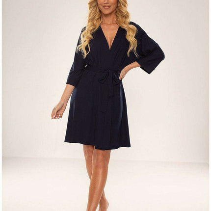 Elegantly Soft Viscose Lounging Robe - Très Elite
