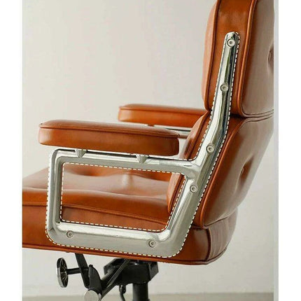 Elevate Your Office with the Luxurious Leather Executive Swivel Chair - Très Elite