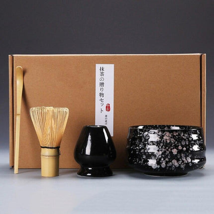 Elevate Your Tea Rituals with the Exquisite Japanese Matcha Ceremony Set for Enthusiasts - Très Elite
