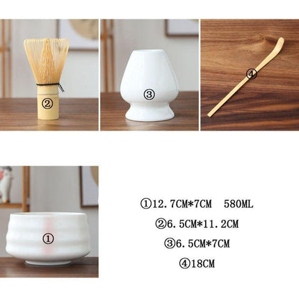 Elevate Your Tea Rituals with the Exquisite Japanese Matcha Ceremony Set for Enthusiasts - Très Elite