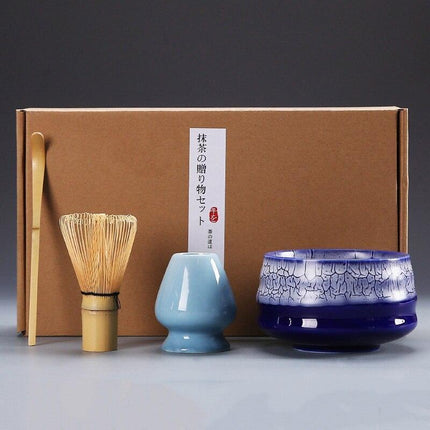 Elevate Your Tea Rituals with the Exquisite Japanese Matcha Ceremony Set for Enthusiasts - Très Elite