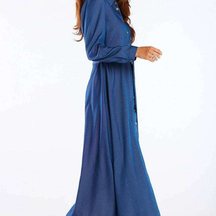 Elevated Casual Maxi Shirt Dress for Every Occasion - Très Elite