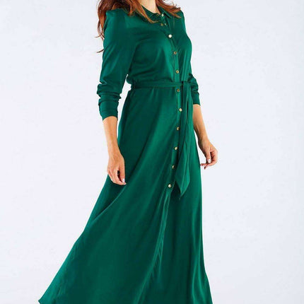 Elevated Casual Maxi Shirt Dress for Every Occasion - Très Elite