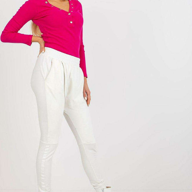 Elevated High-Waisted Zipper Joggers with Convenient Side Pockets - Très Elite