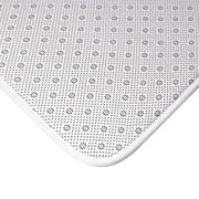 Elite Maison Contemporary Memory Foam Geometric Bath Mat - Très Elite