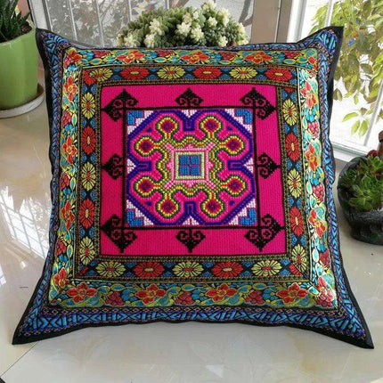 Embroidered Cushion Cover..