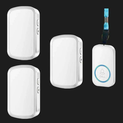 Emergency SOS Wireless Alert System with Custom Melodies - Long-Range Safety Button Set - Très Elite