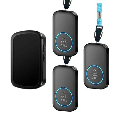 Emergency SOS Wireless Alert System with Custom Melodies - Long-Range Safety Button Set..