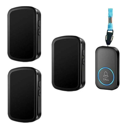 Emergency SOS Wireless Alert System with Custom Melodies - Long-Range Safety Button Set - Très Elite