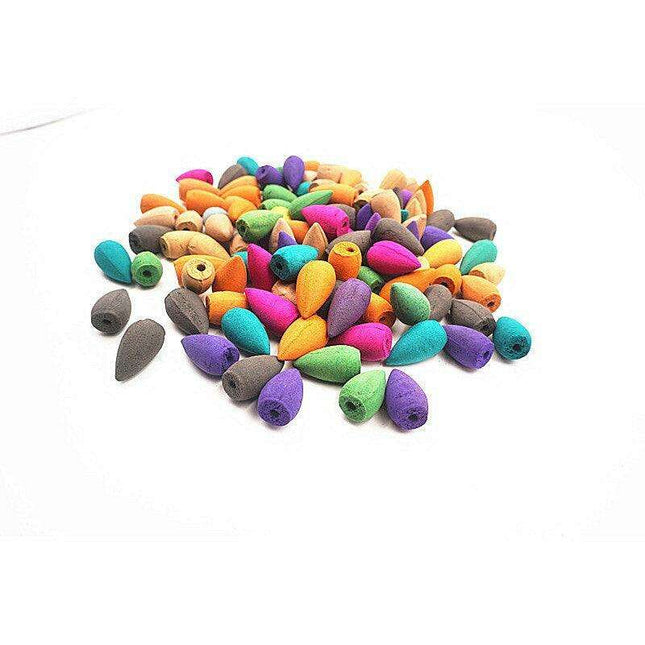 Enchanted Indian Backflow Incense Set - Elevate Your Senses with 155 Cones & 18 Scents