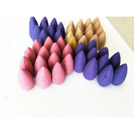 Enchanted Indian Backflow Incense Set - Elevate Your Senses with 155 Cones & 18 Scents- Très Elite- Très Elite