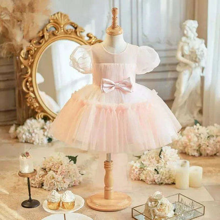 Enchanted Pink Princess Ball Gown for Girls - Très Elite