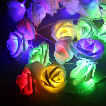 Enchanted Rose Glow: 3m LED Fairy Lights for Valentine's Day